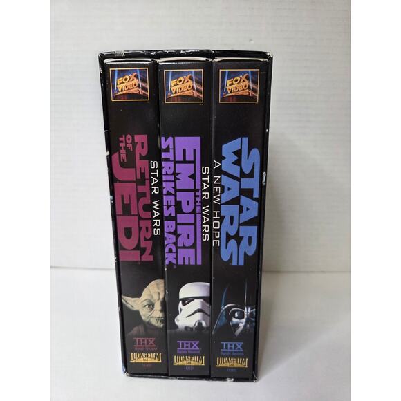 Ultimate Collector's Find! Star Wars Original Trilogy VHS THX Box Set (1995) - Picture 2 of 5